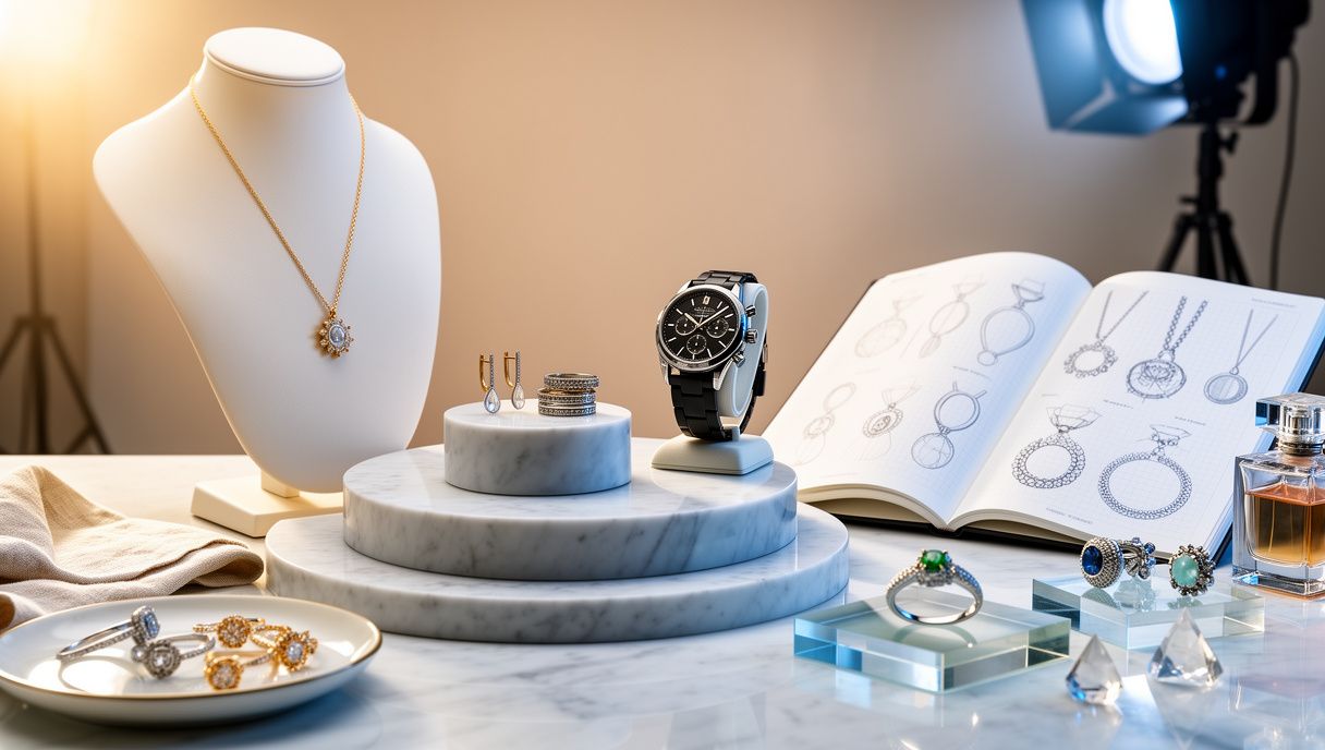 AI jewellery product photography